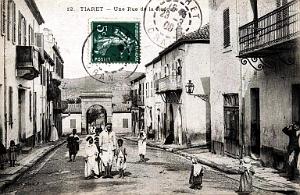 TIARET - REDOUTE - RUE - 1908